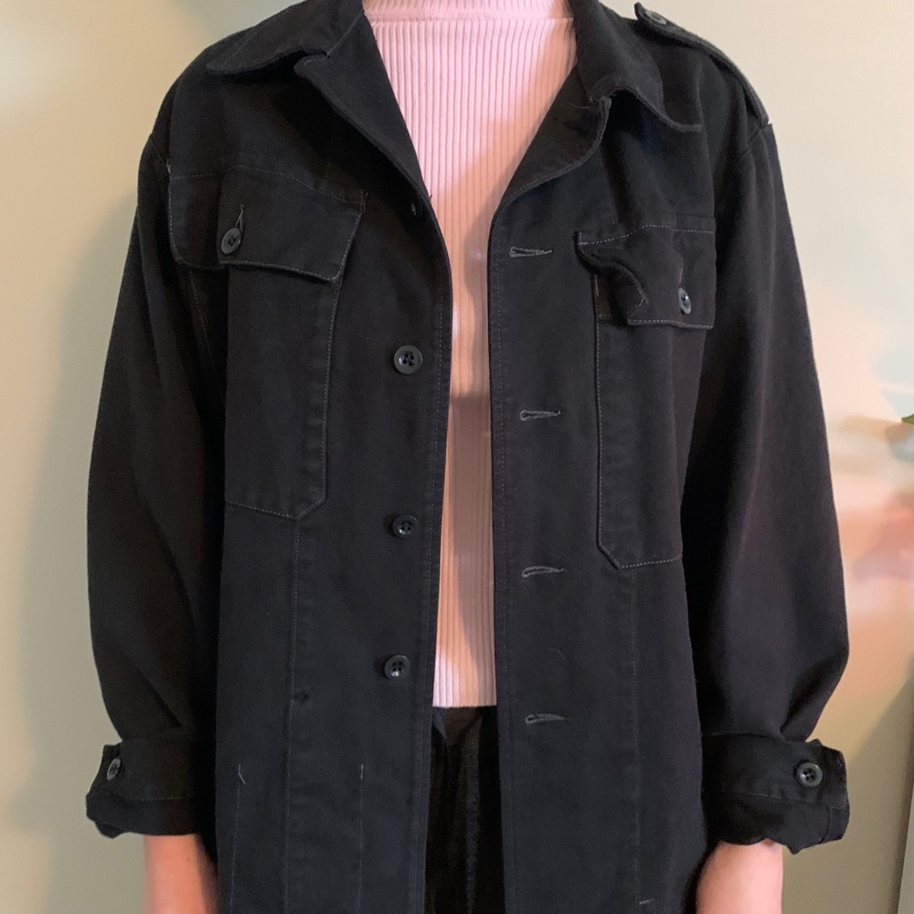 Black Denim Jacket